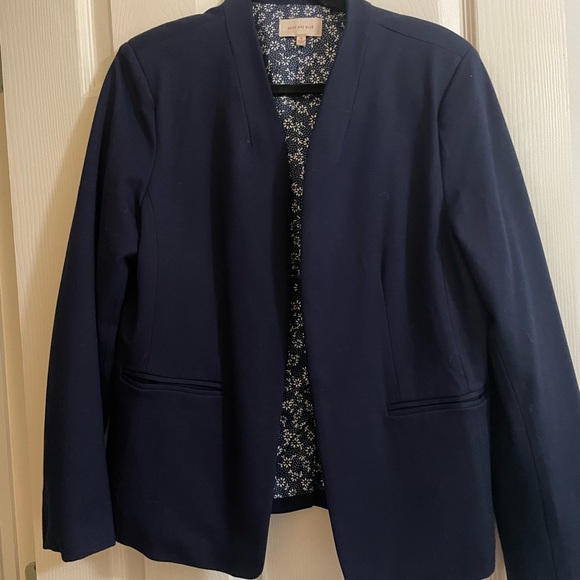 Skies Are Blue Navy Women's Jacket - Picture 1 of 2